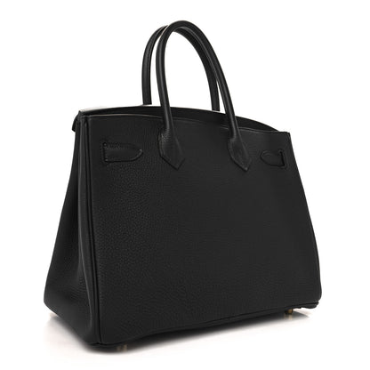 Hermes Togo Swift Canvas 3 in 1 Birkin 30 Black 3 of 16