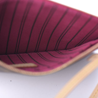 Louis Vuitton Monogram Neverfull MM GM Pochette Pivoine 5 of 9