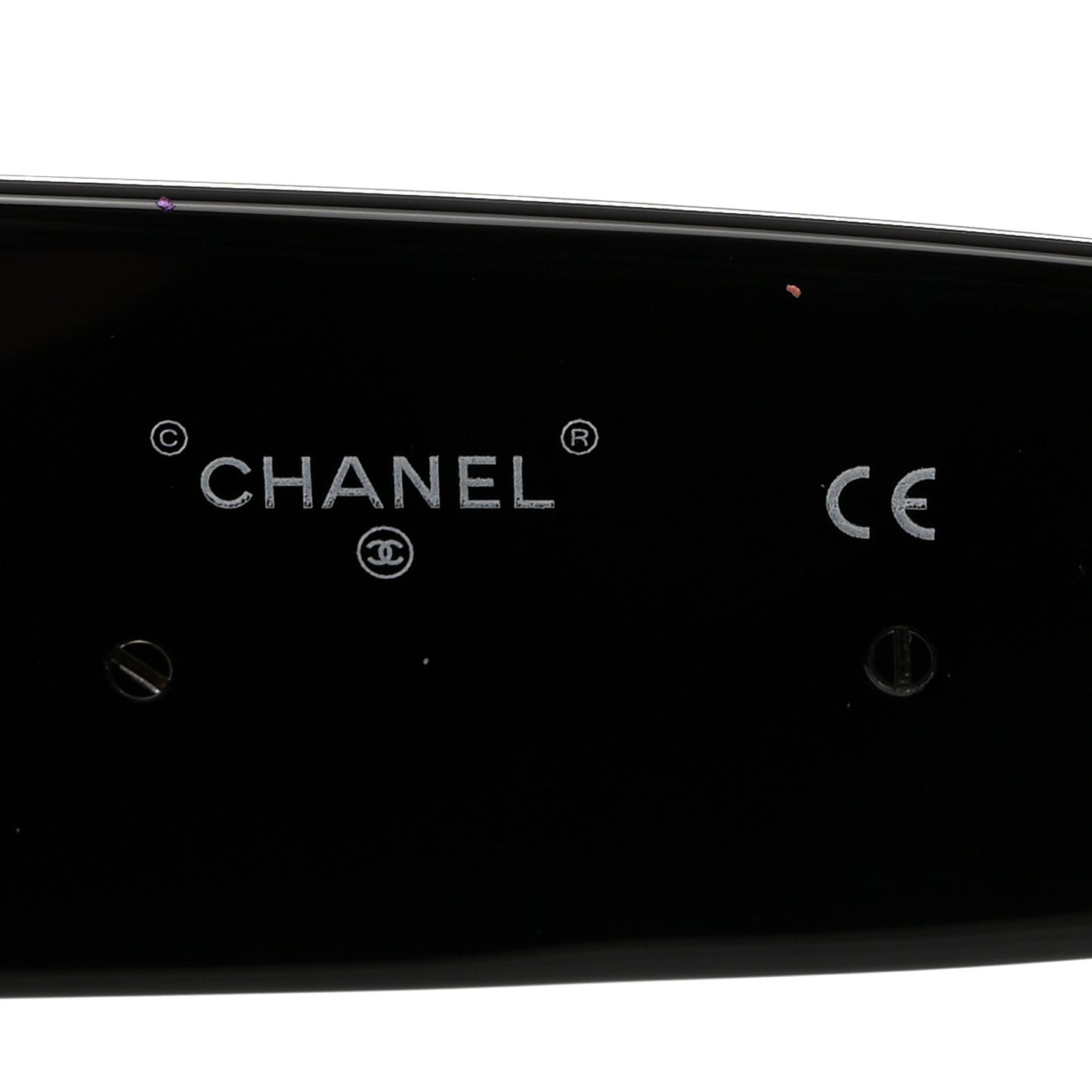 Acetate CC Logo Square Sunglasses 71472 Black