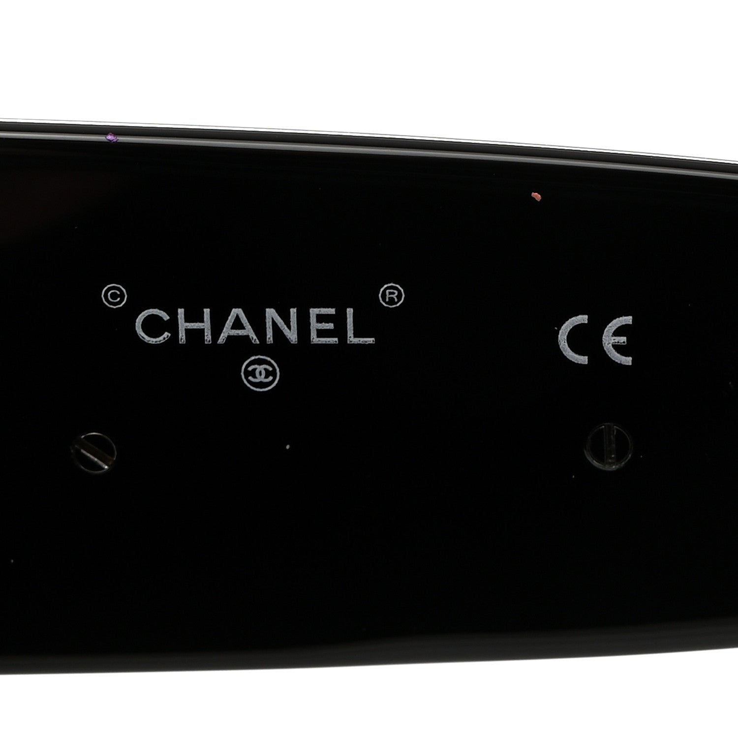 Chanel Acetate CC Logo Square Sunglasses 71472 Black 6 of 8