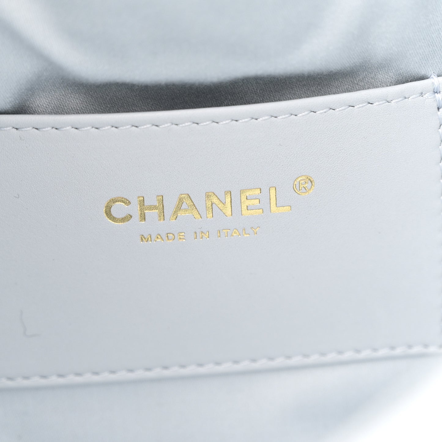 Caviar Quilted Small Chanel 25 Handbag Light Blue