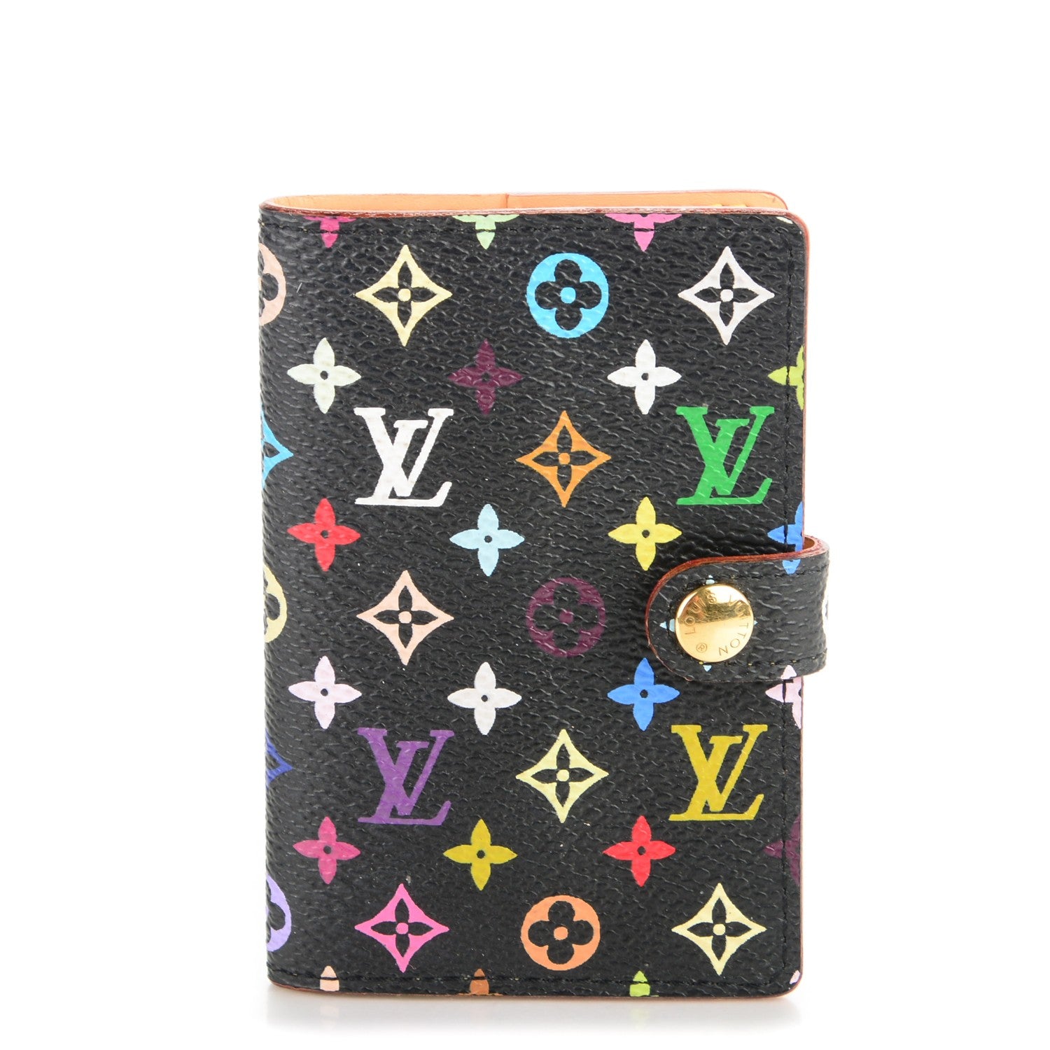 Louis Vuitton Monogram Multicolor Carnet de Bal Mini Agenda Cover Black 1 of 7