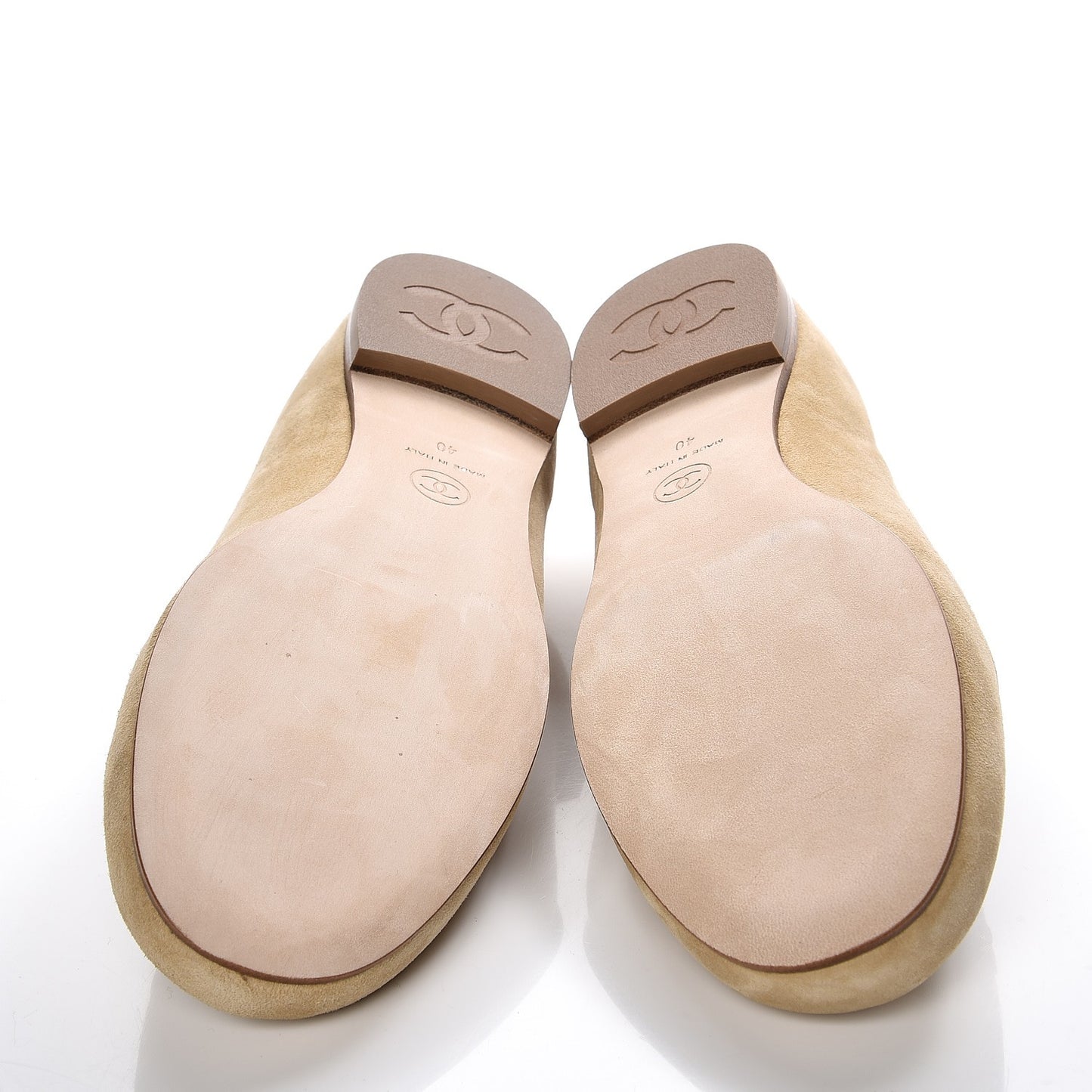 Kid Suede CC Flats 40 Beige