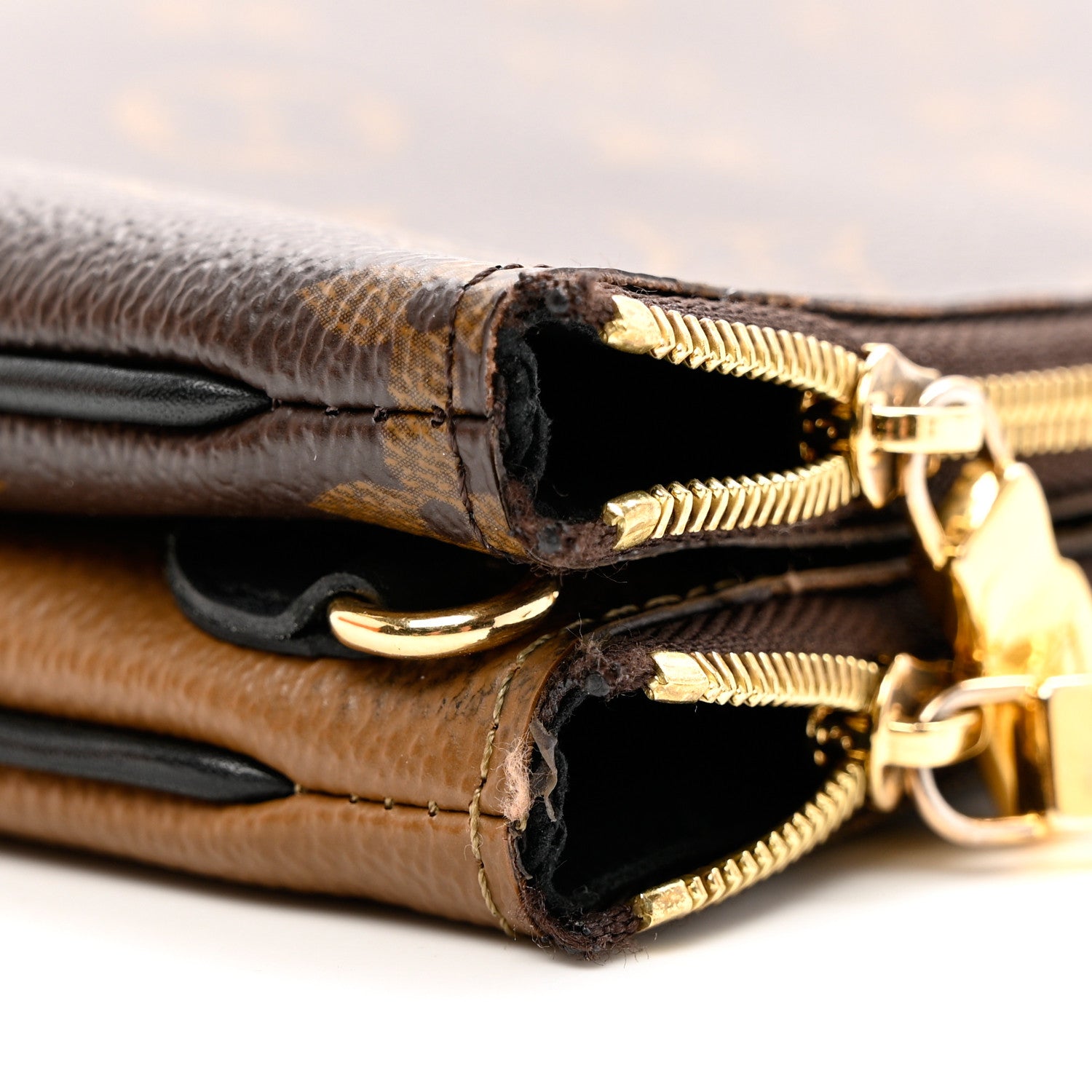 Louis Vuitton Reverse Monogram Giant Double Zip Pochette 8 of 8