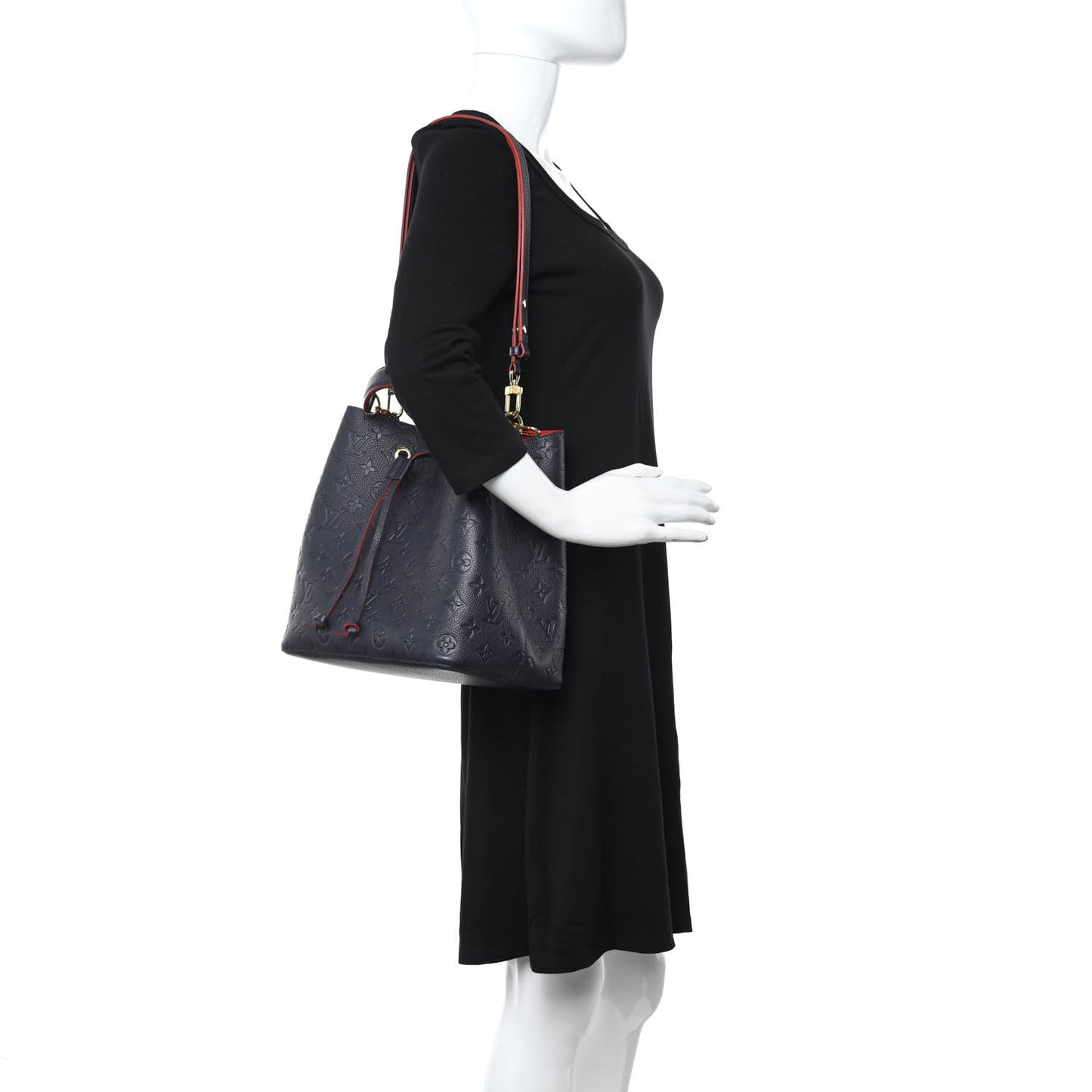 Empreinte Neonoe MM Marine Rouge