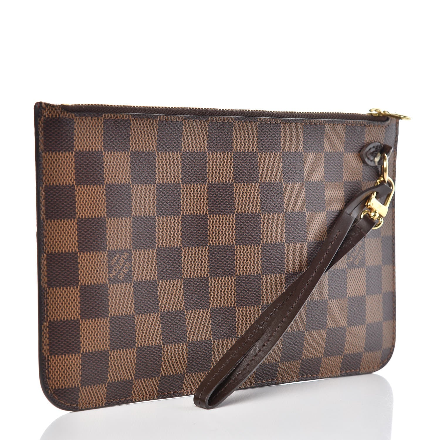 Louis Vuitton Damier Ebene Neverfull MM GM Pochette 3 of 10