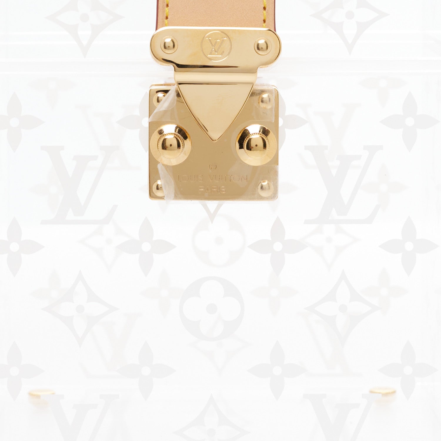 Louis Vuitton Transparent Plexiglass Cube Scott Box 7 of 9