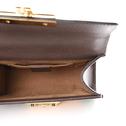 Gucci GG Supreme Monogram Tian Small Padlock Shoulder Bag Beige Multicolor New Acero 4 of 12