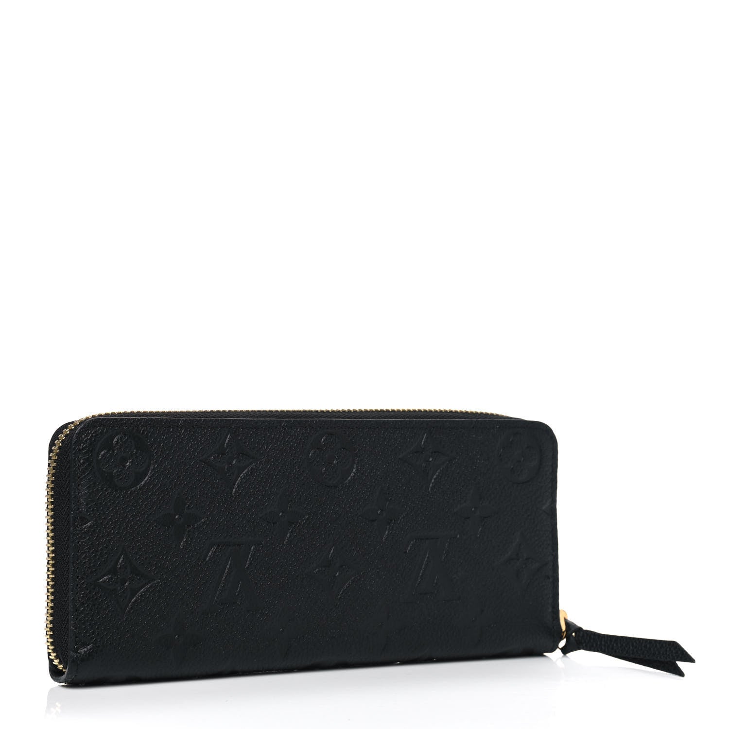 Louis Vuitton Empreinte Clemence Wallet Black 2 of 4