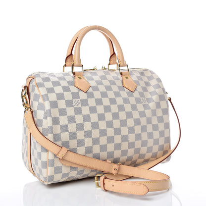 Louis Vuitton Damier Azur Speedy Bandouliere 30 4 of 13