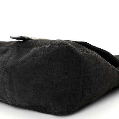 Fendi Zucchino Mama Baguette Black 9 of 9