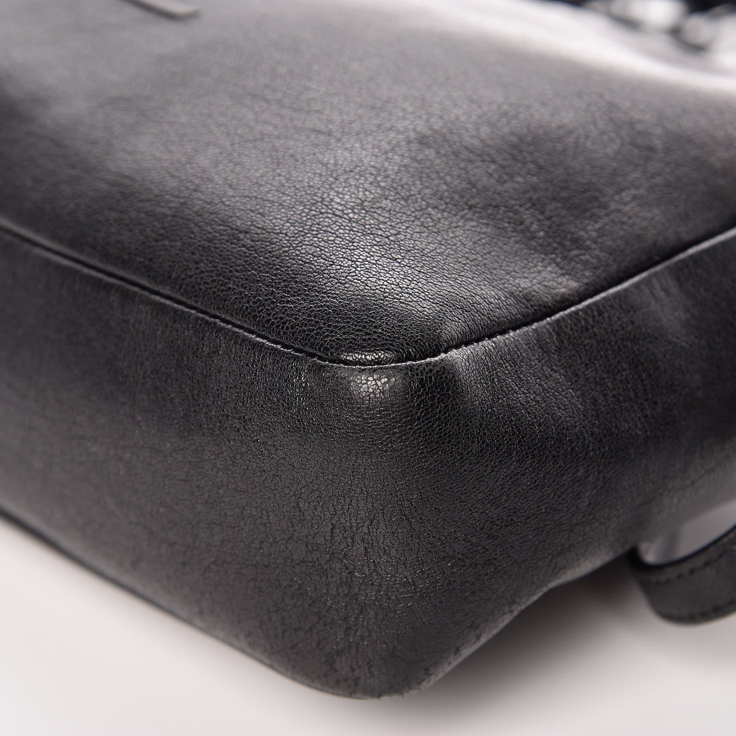 Saint Laurent Lambskin Monogram Small Lou Camera Bag Black 11 of 13
