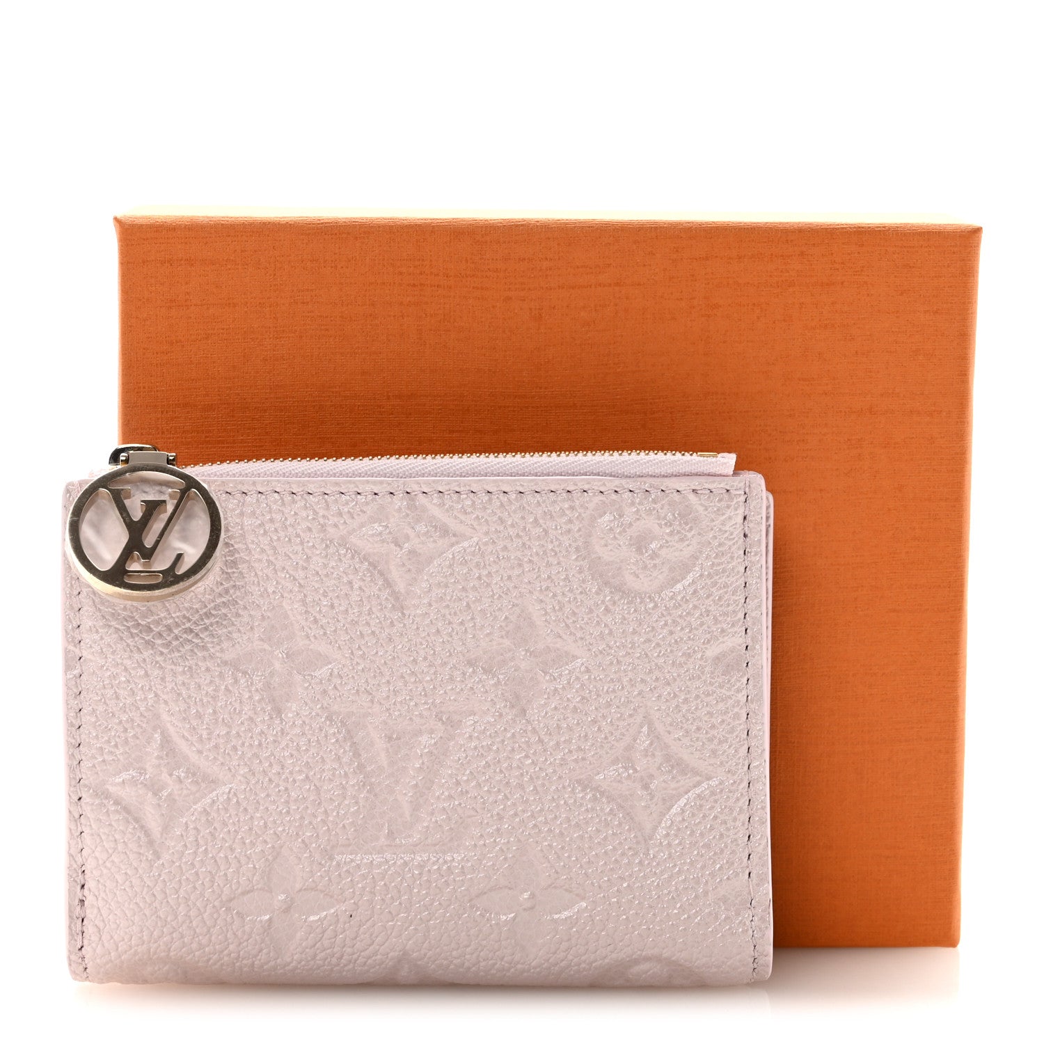 Louis Vuitton Empreinte Monogram Flower Lisa Wallet Snowy Pearl 7 of 7