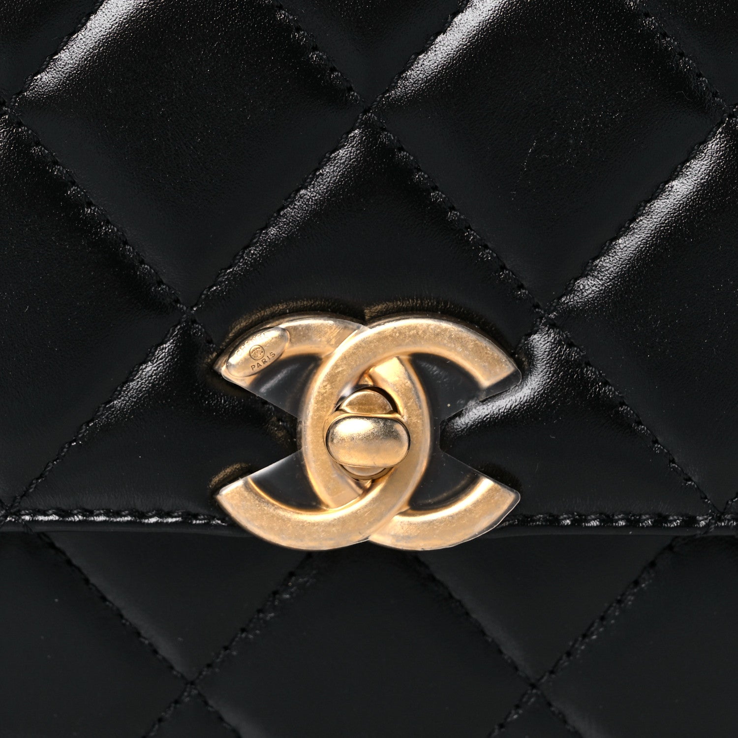 Chanel Calfskin Quilted Mini Perfect Fit Flap Black 8 of 13