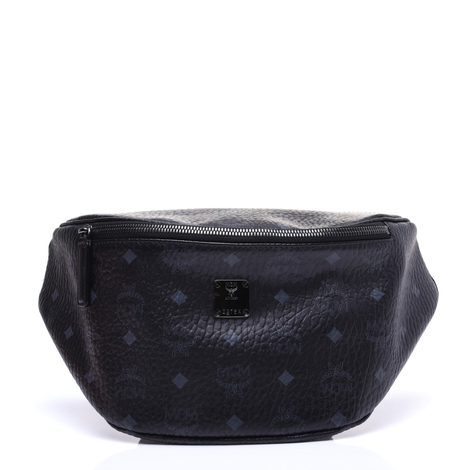 MCM Visetos Stark Belt Bag Black 1 of 15