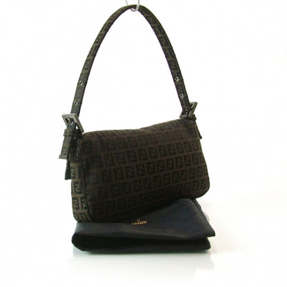 Fendi Zucchino Baguette Tobacco 3 of 12