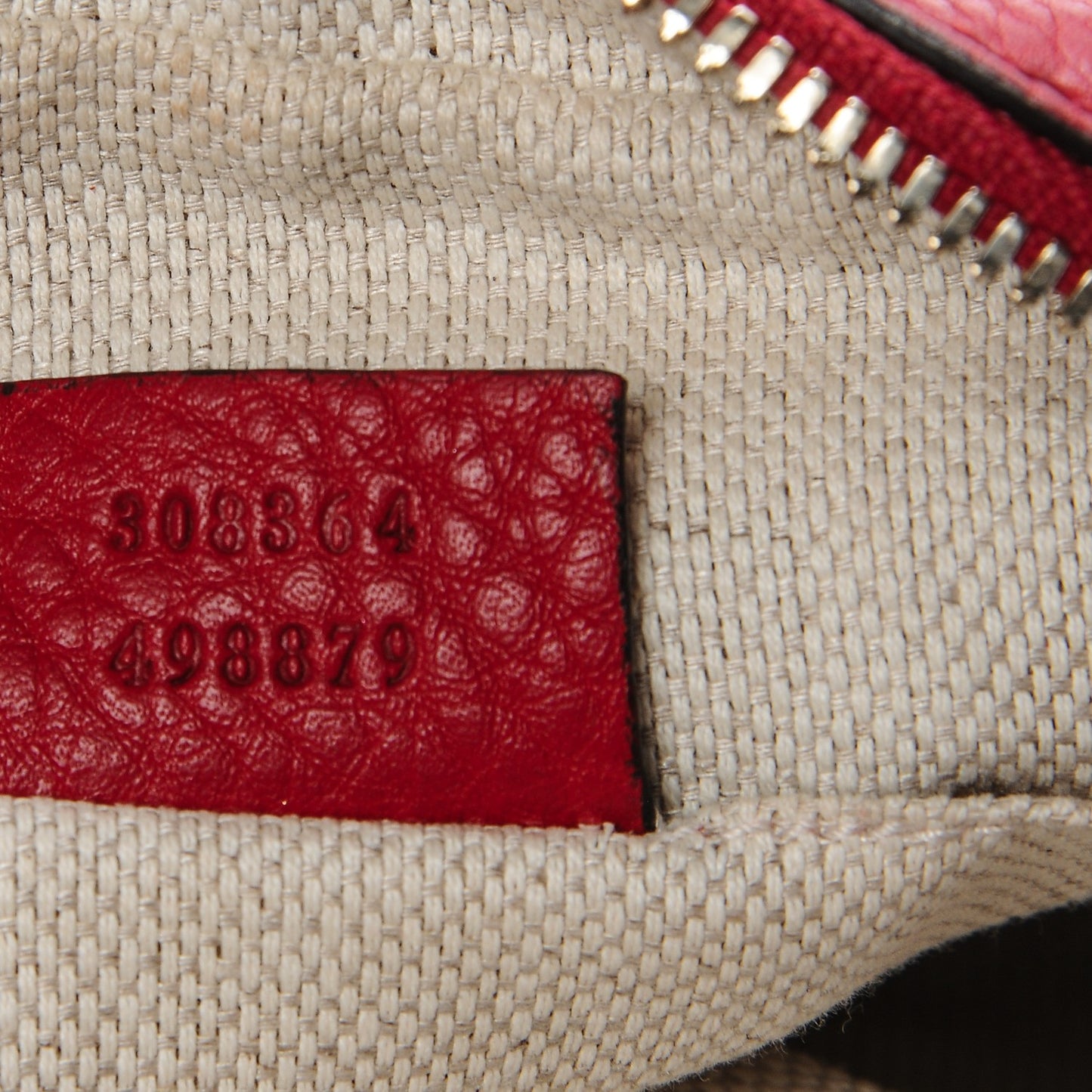 Pebbled Calfskin Small Soho Disco Bag Tabasco Red