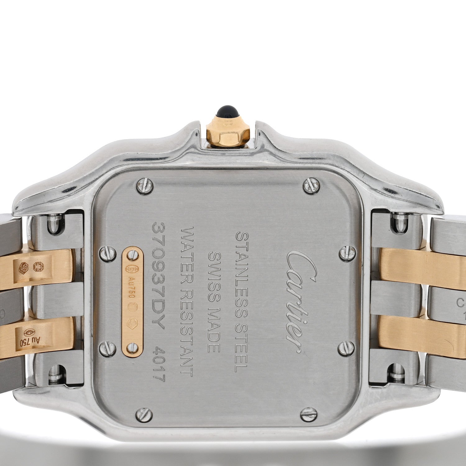 Cartier Stainless Steel 18K Yellow Gold 27mm Panthere Quartz Watch 4 of 5
