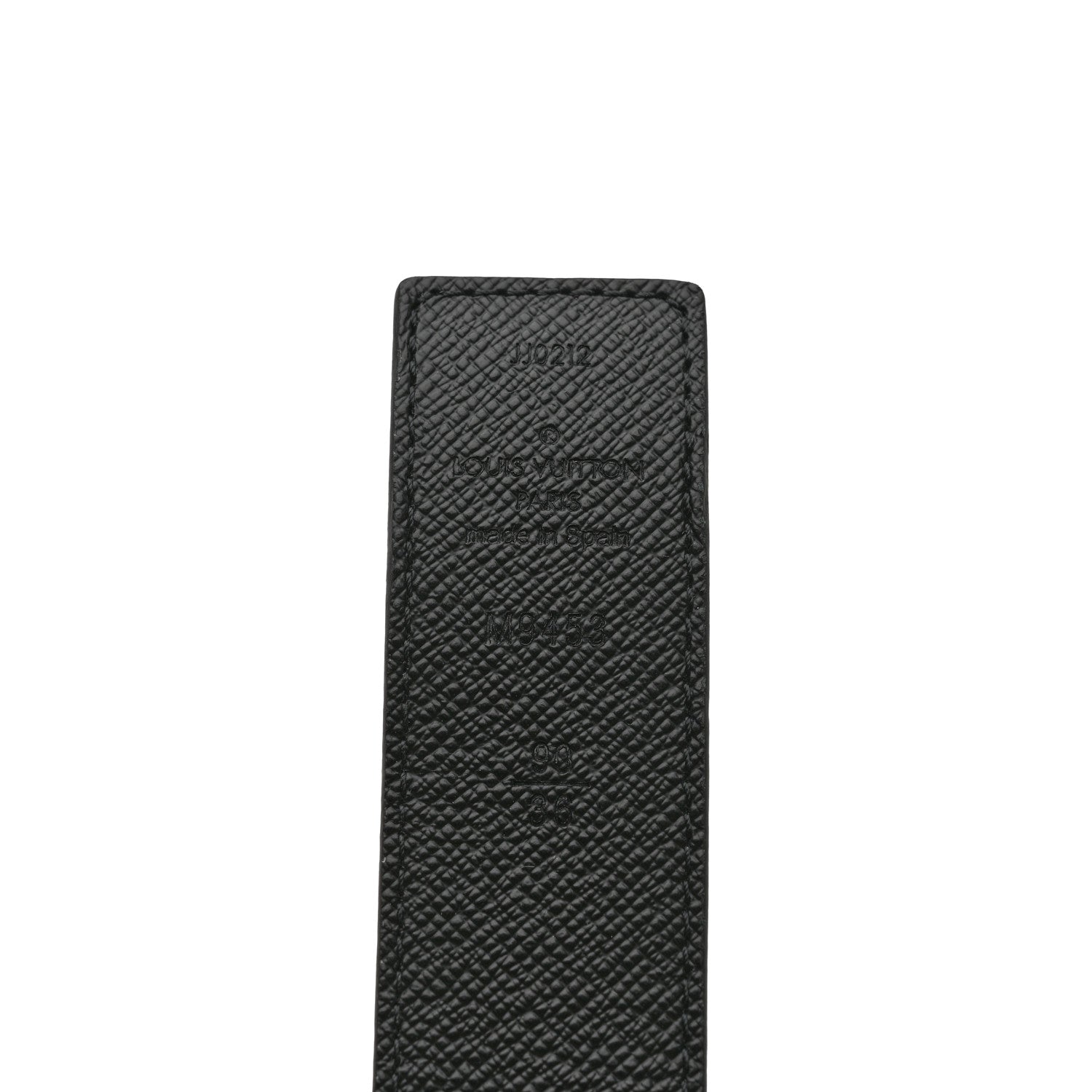 Louis Vuitton Calfskin Monogram 30mm LV Initiales Reversible Belt 90 36 Black 8 of 8