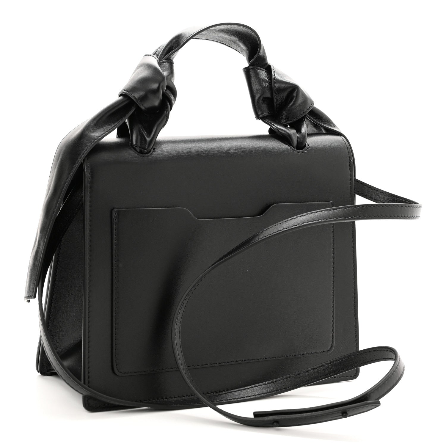 Off-White Calfskin New Jitney 2.8 Bag Black 3 of 9
