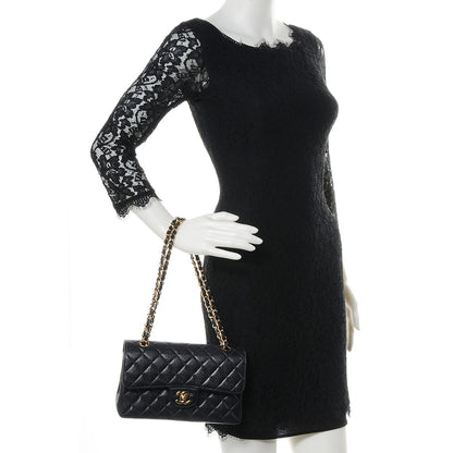 Chanel Caviar Quilted Small Double Flap Black 2 of 8