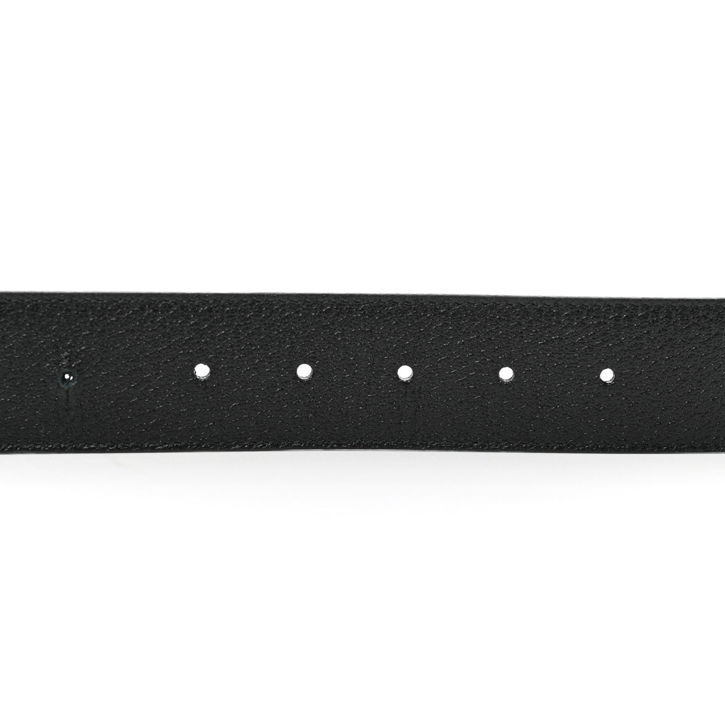 Textured Dollar Calfskin Double G 40mm Belt 90 36 Black