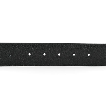 Gucci Textured Dollar Calfskin Double G 40mm Belt 90 36 Black 4 of 7
