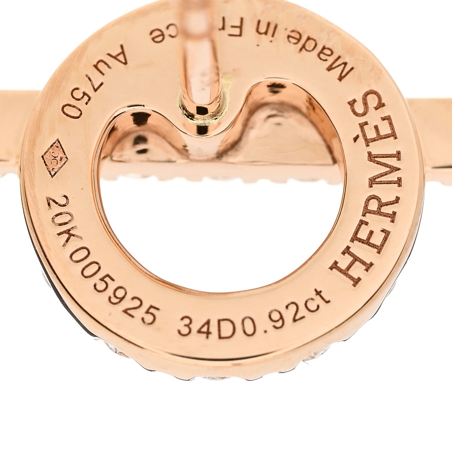 18K Rose Gold Diamond Finesse Earrings