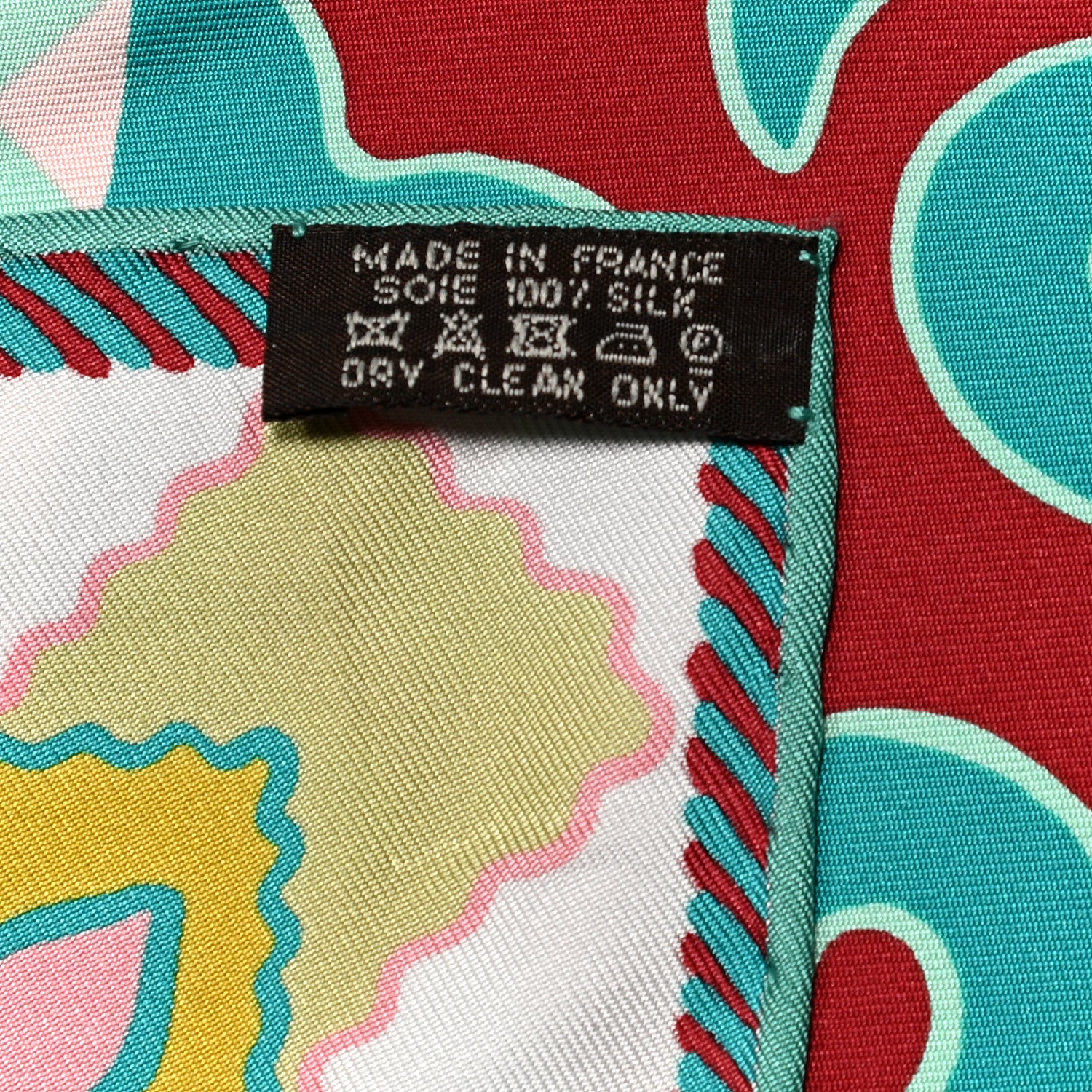 Hermes Silk Appaloosa Des Steppes Scarf 90 Creme Black Vert 3 of 6