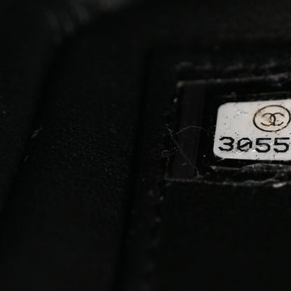 Chanel Lambskin Quilted Small CC Filigree Flap Black 7 of 10