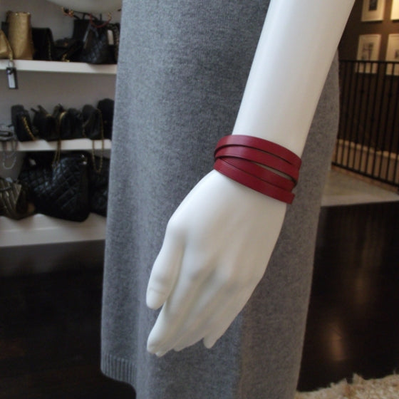 Chamonix Hapi Wrap Bracelet Rouge