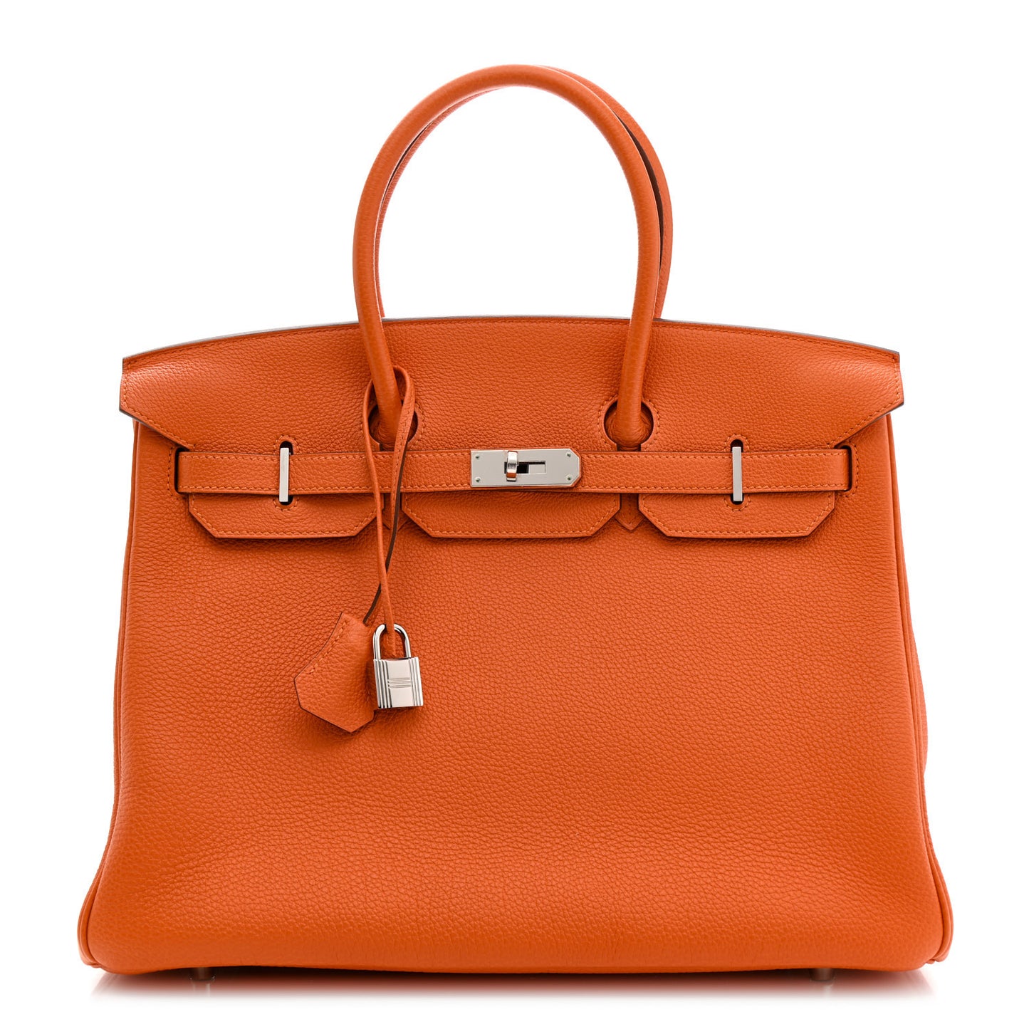 Togo Birkin 35 Orange