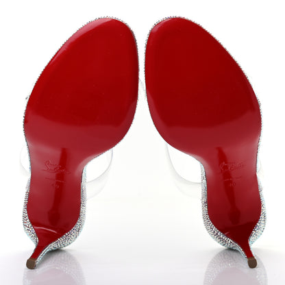 Christian Louboutin PVC Crystal Just Strass 85 Sandals 40 Crystal 5 of 7