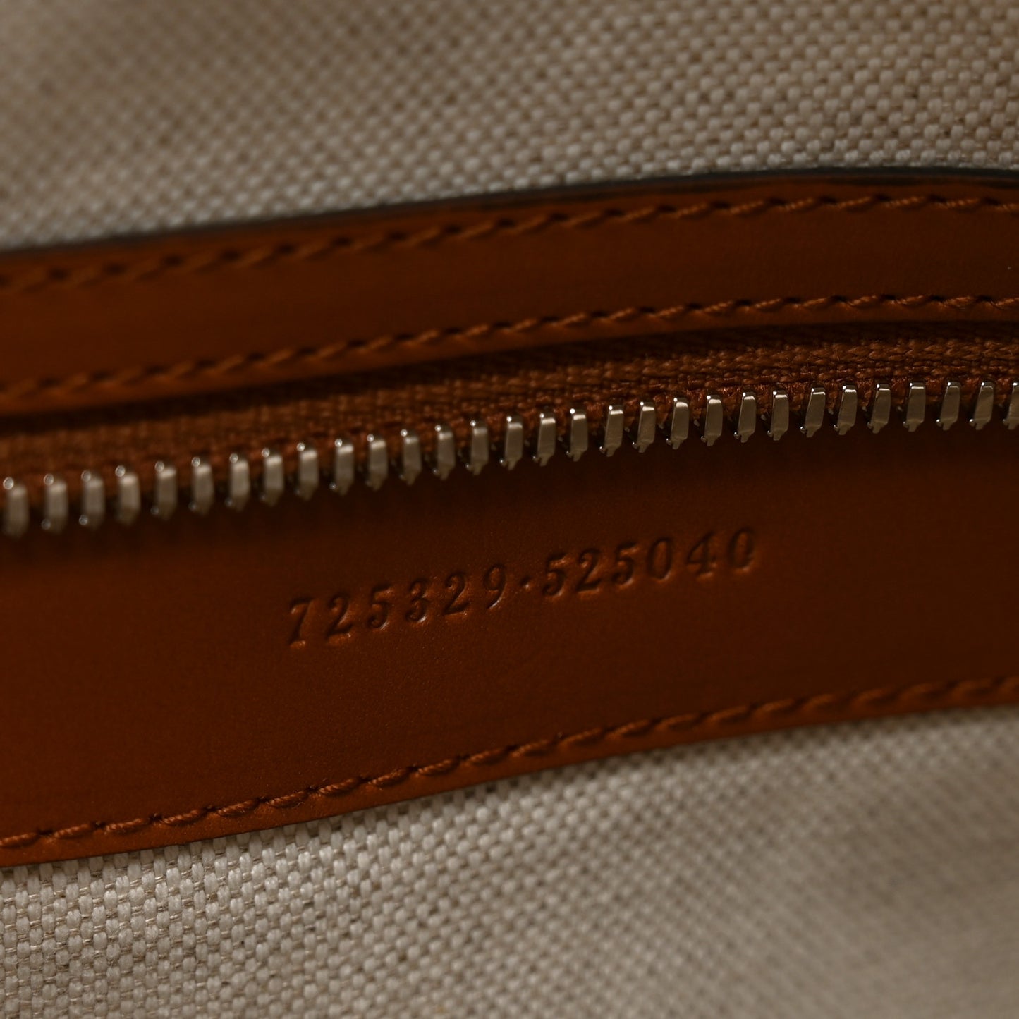 Calfskin GG Tennis Embossed  Duffle Bag Brown