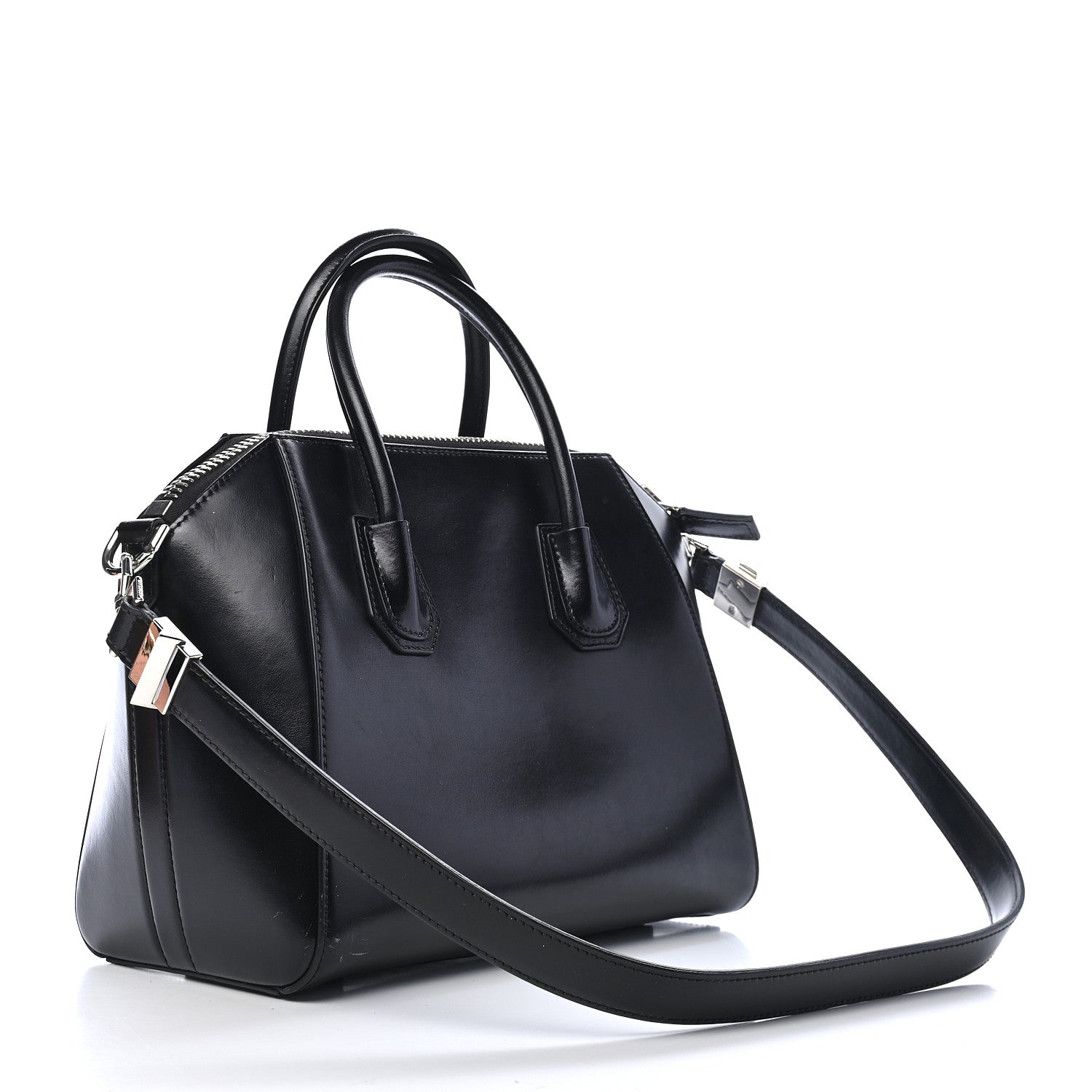 Givenchy Shiny Lord Calfskin Small Antigona Black 9 of 29