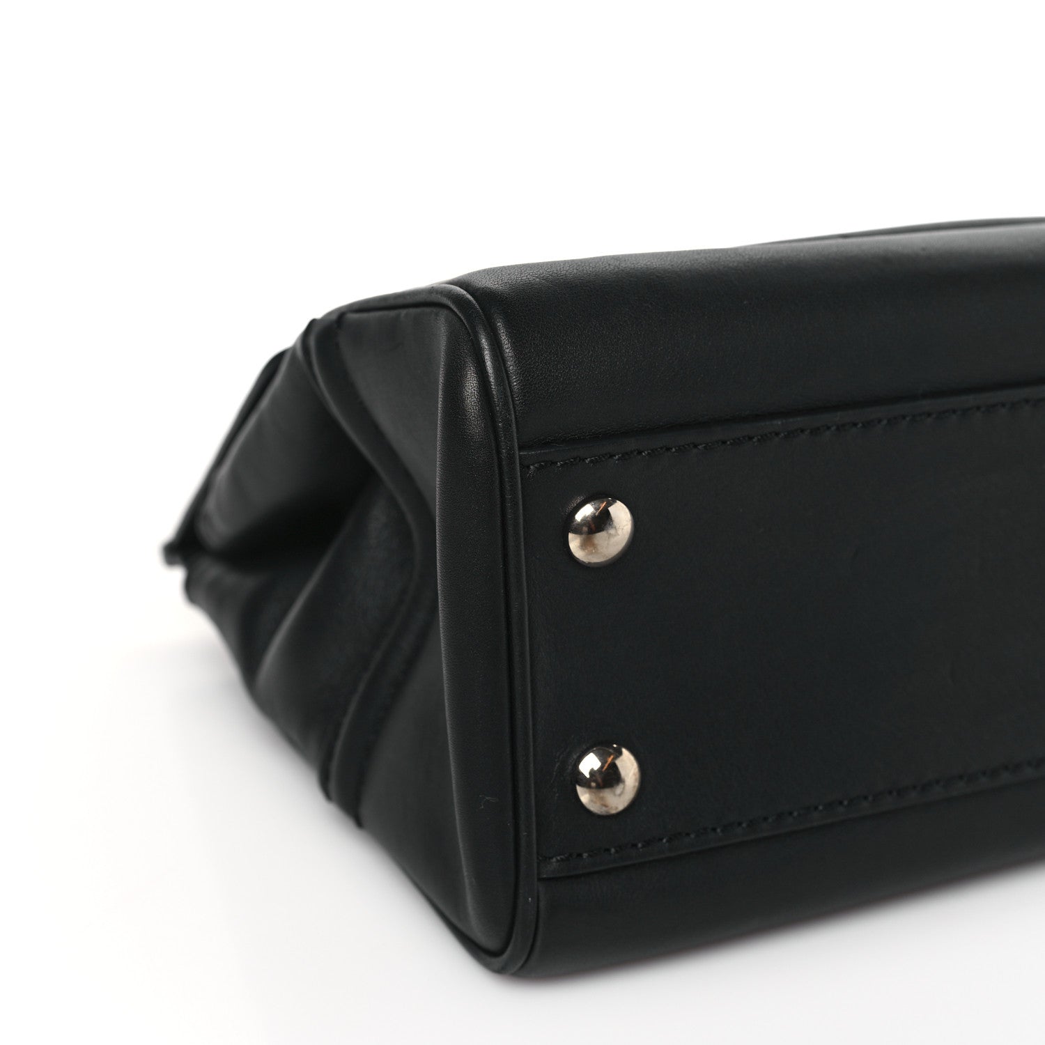 Versace Calfskin Medium Palazzo Empire Bag Black 7 of 8