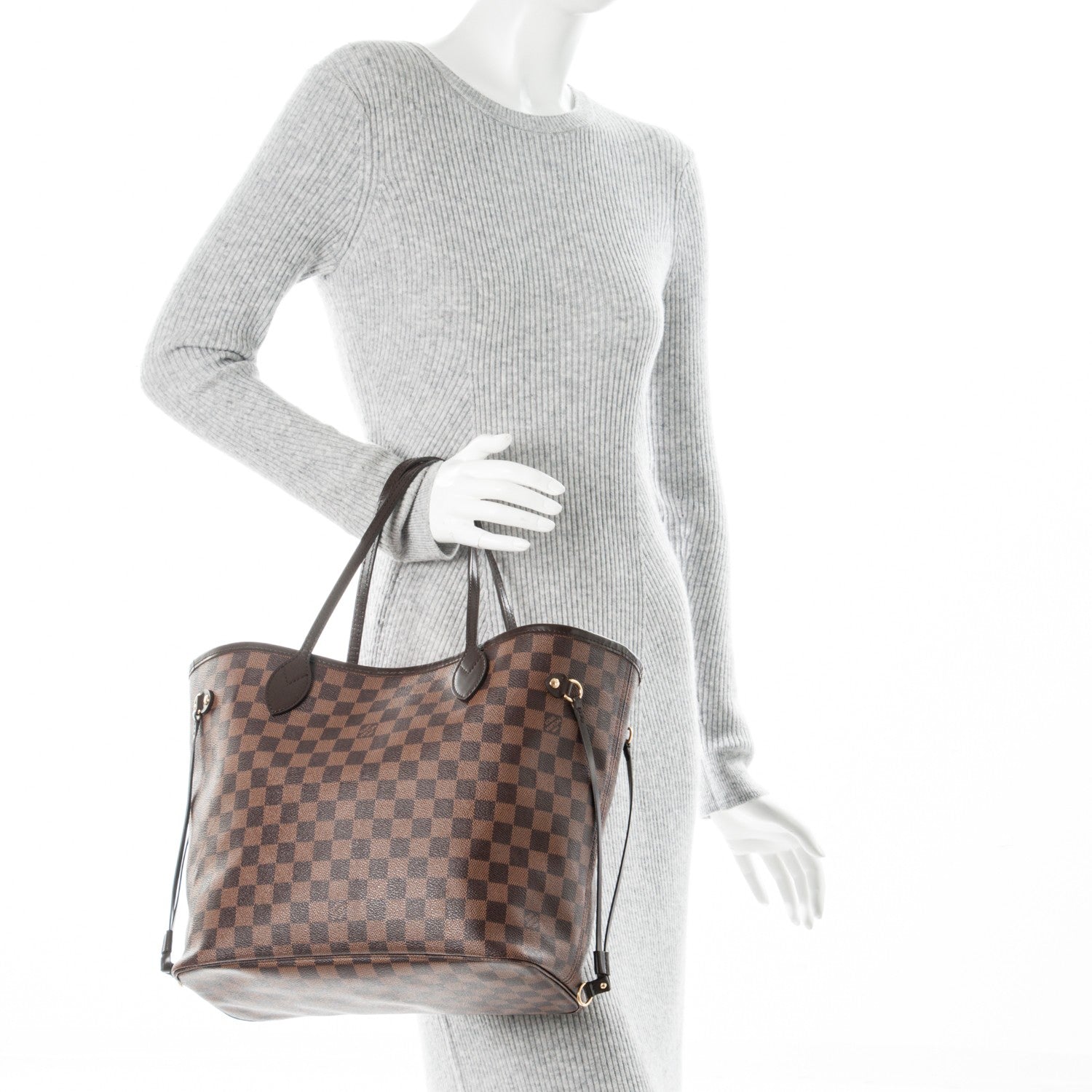 Louis Vuitton Damier Ebene Neverfull MM 4 of 6