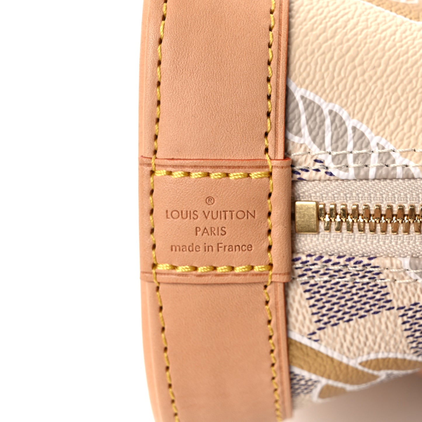 Damier Azur Nautical Alma BB