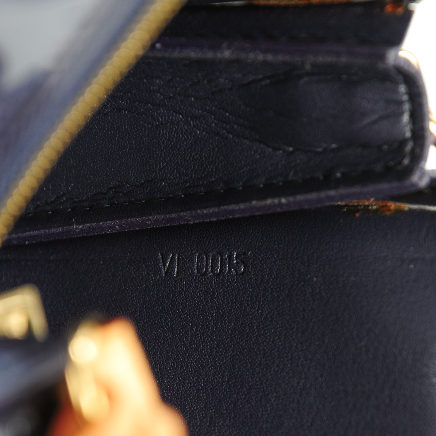 Vernis Lexington Pochette Indigo