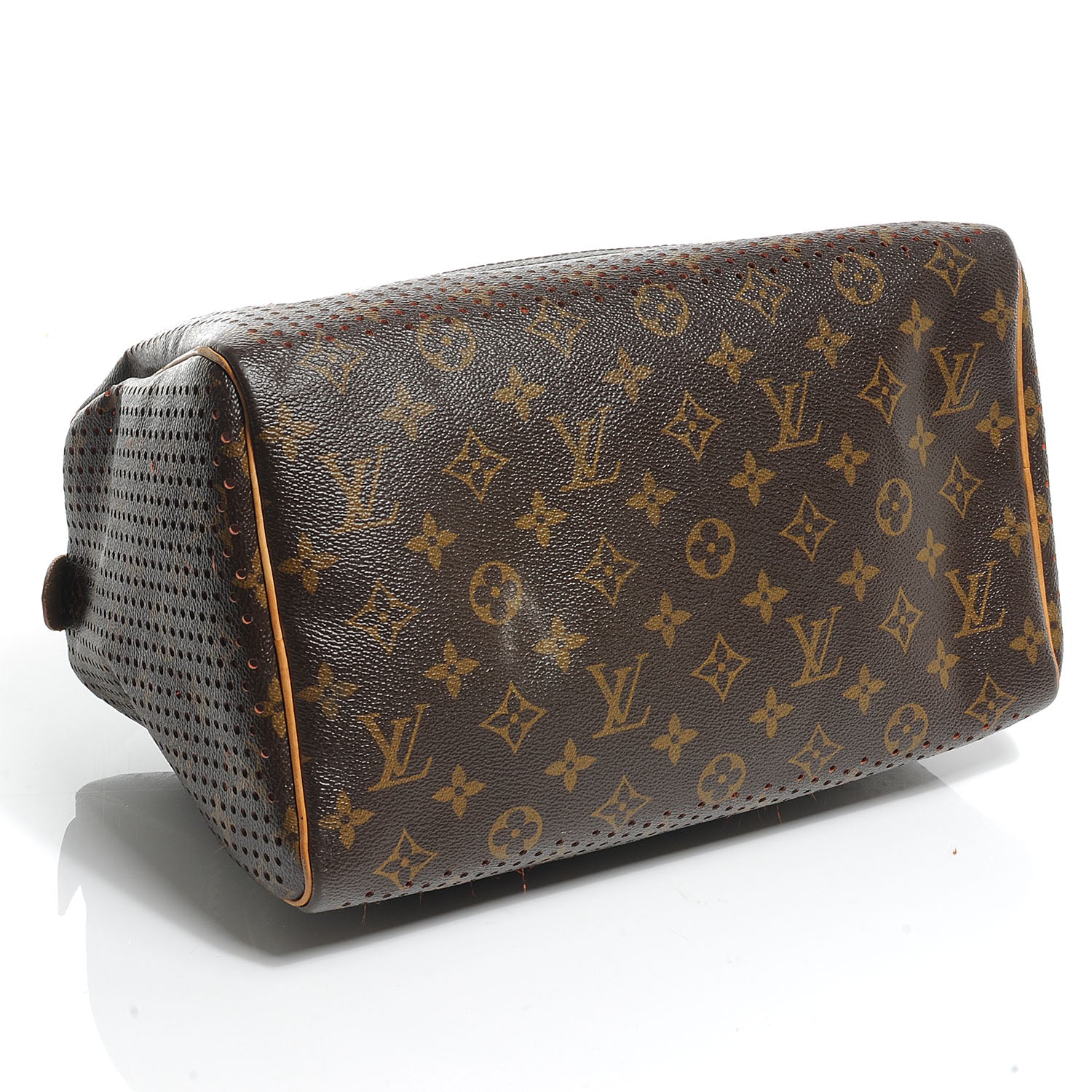 Louis Vuitton Monogram Perforated Speedy 30 Orange 4 of 8