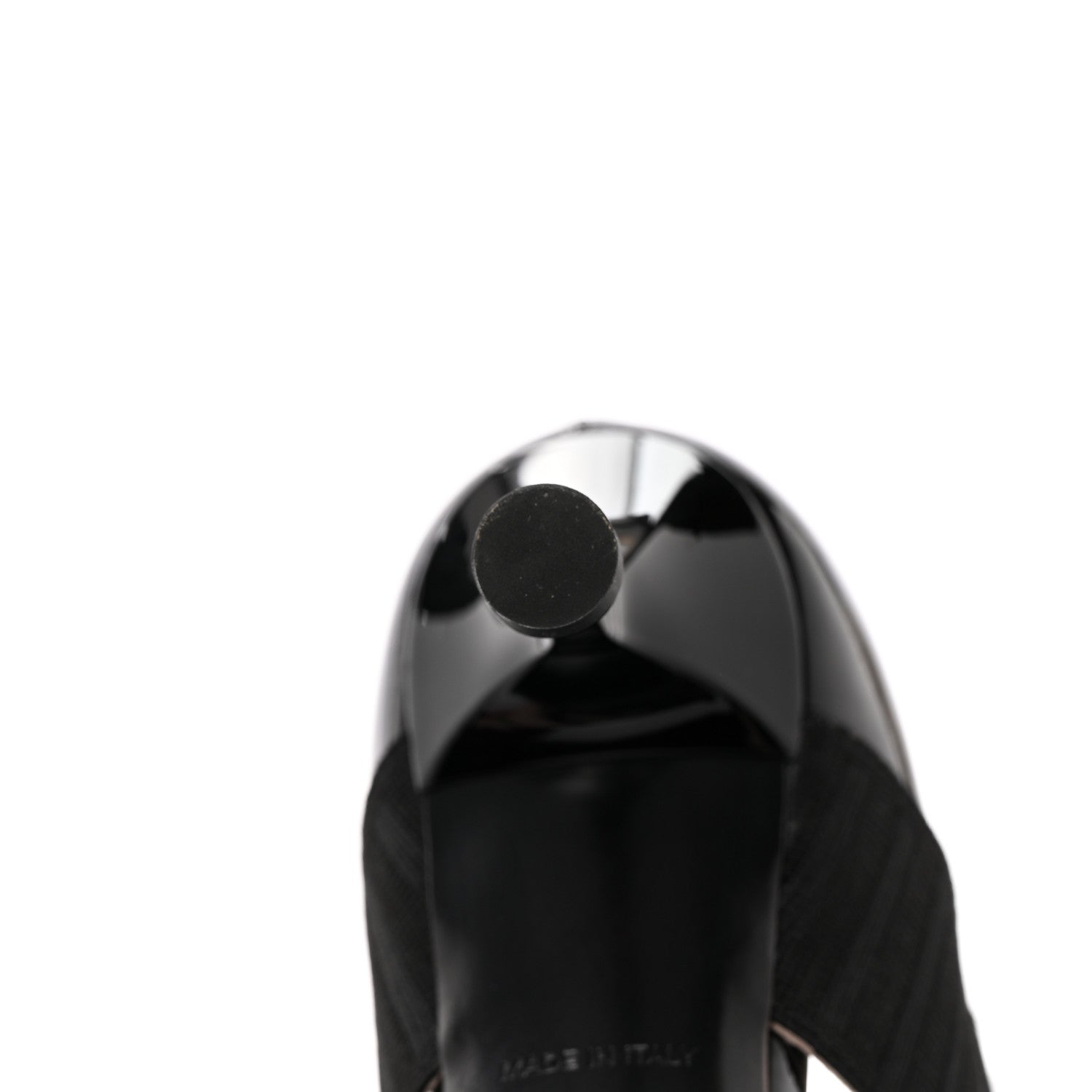 Prada Patent Elastic Mary Jane Pumps 36.5 Black 11 of 11