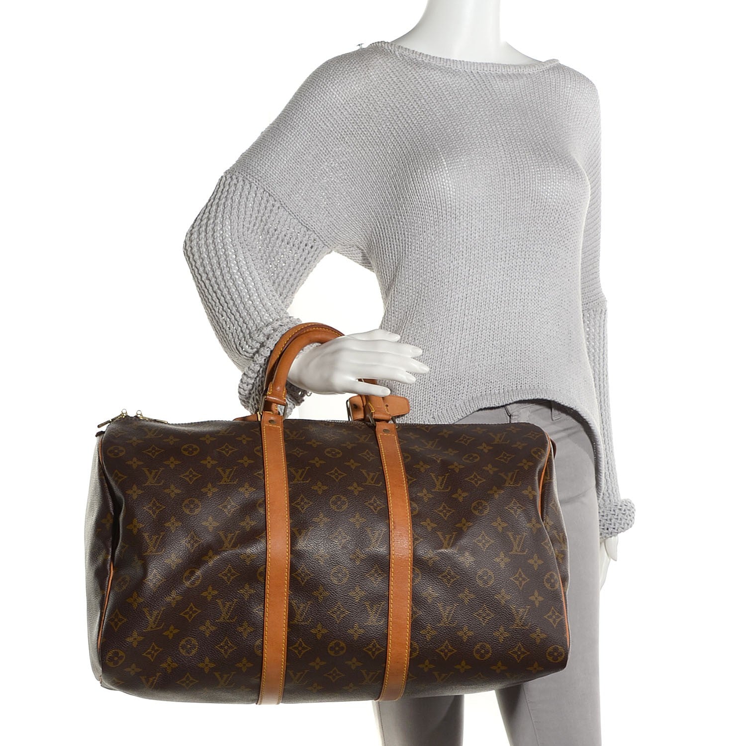 Louis Vuitton Monogram Keepall 50 2 of 7
