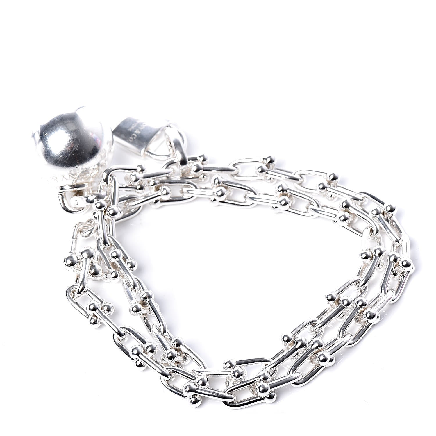 Tiffany Sterling Silver HardWear Wrap Bracelet 3 of 7