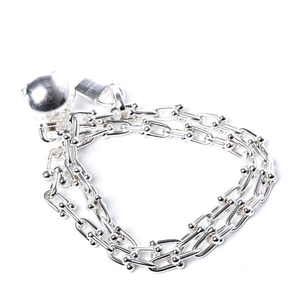 Tiffany Sterling Silver HardWear Wrap Bracelet 3 of 7