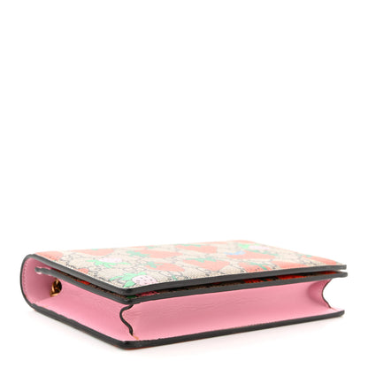 Gucci GG Supreme Monogram Strawberry Chain Wallet 4 of 10