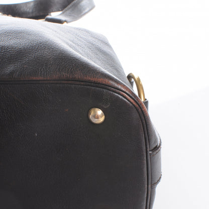 Saint Laurent Leather Large Muse Dark Brown 5 of 8