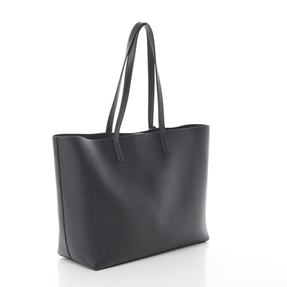 Saint Laurent Calfskin Large Shopping Tote Asphalt 2 of 8
