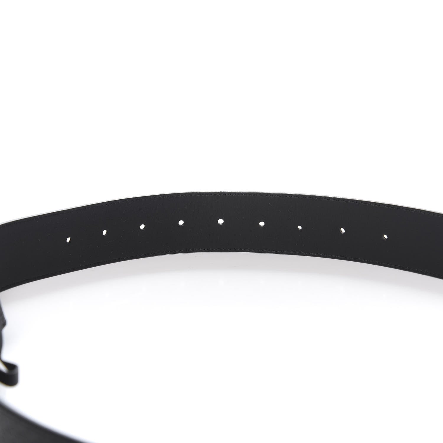 Gucci Textured Calfskin Double G 40mm Belt 95 38 Black 5 of 6