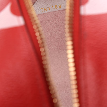 Louis Vuitton Monogram Giant Beach Pouch Rouge 9 of 11