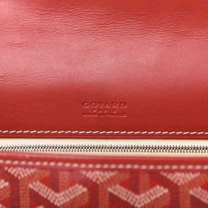 Goyard Goyardine Belvedere PM Messenger Bag Red 8 of 9